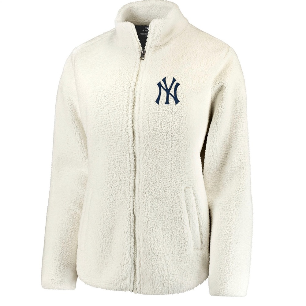 Brand New Women’s Sherpa Jacket (Yankees)